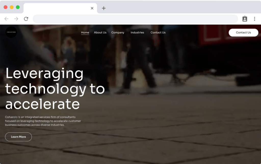 Cohaesio platform